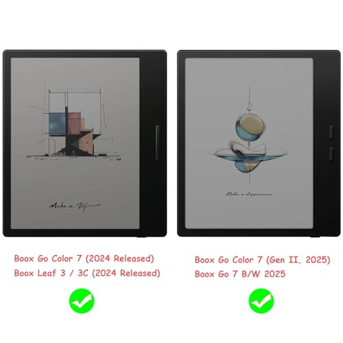 Case for 7'' Onyx Boox Go Color 7 (Gen II/Gen I 2025/2024) / Boox Go 7 by GOVTVA - Used condition - Image 2