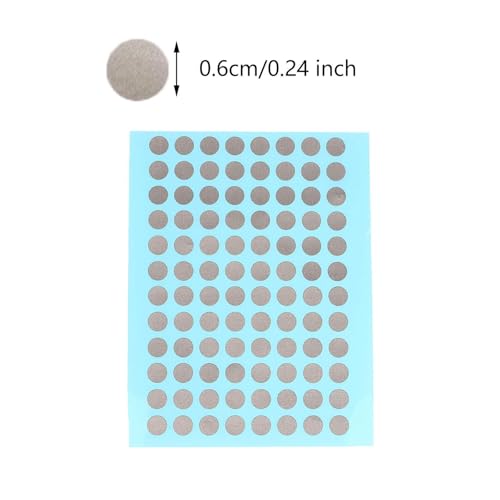 AsrMyjcx Almofadas de botão condutoras, pontos condutores, toque circular de controle remoto, fita c