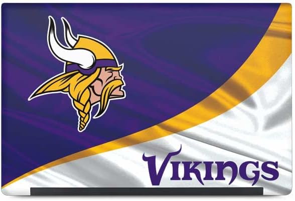 Skinit Decal Laptop Skin Compatible with Latitude 7430 - Officially Licensed NFL Minnesota Vikings Design