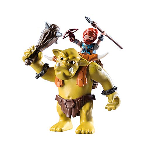 Playmobil 9343 Troll Géant Et Soldat Nain - vue 3