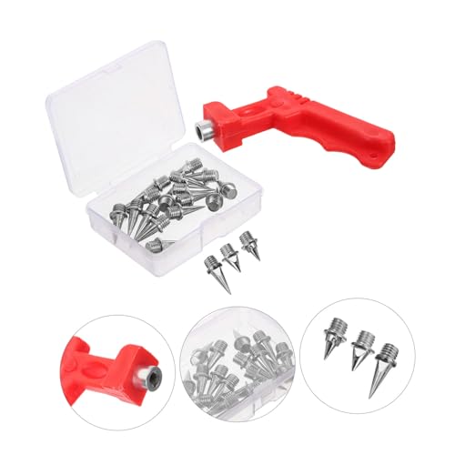 SKISUNO 1 Conjunto De Pontas De Pista E Campo Sapatos De Golfe Sapatos De Pista E Campo Pontas De Pi