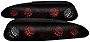 VIPMOTOZ Black Smoke Euro Style Tail Light Lamp Assembly For 1993-2002 Chevy Camaro, Driver & Passneger Side