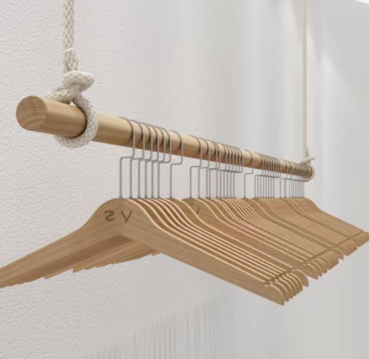 Bar suspendue en bois rétro pour dressing modulable et bar de salon