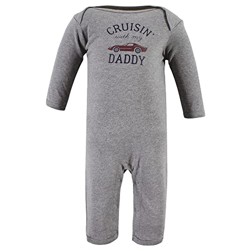 Image of Hudson Baby Baby Cotton Union Suit, 3 Pack