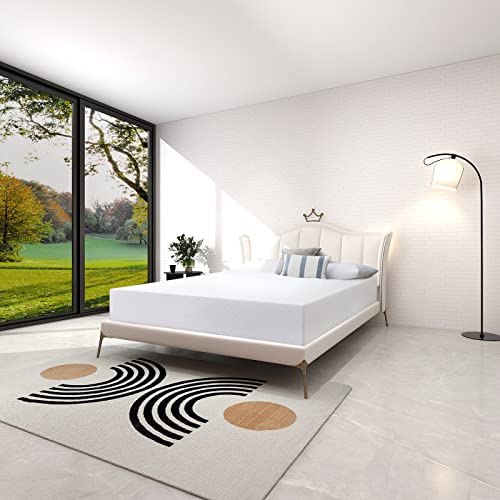 Opoiar-12-Inch-King-Size-Mattress-Memory-Foam-King-Bed-Mattress-in-A-Box-Bed-Mattress-for-Bunk-Bed-Medium-Firm-Cooling-Green-Tea-Gel-Infused-Pressure-Relieving-Certipur-Us-Certified-White