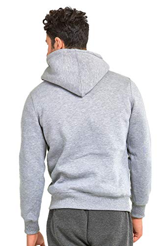 Knocker Men's Durable Heavy Cotton Blend Fleece Pullover Hoodie Sweatshirt3
