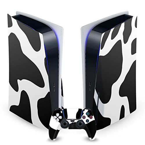Plaque Frontale Autocollant de Jeu Vache pour Intégrer votre PS5 dans le Salon