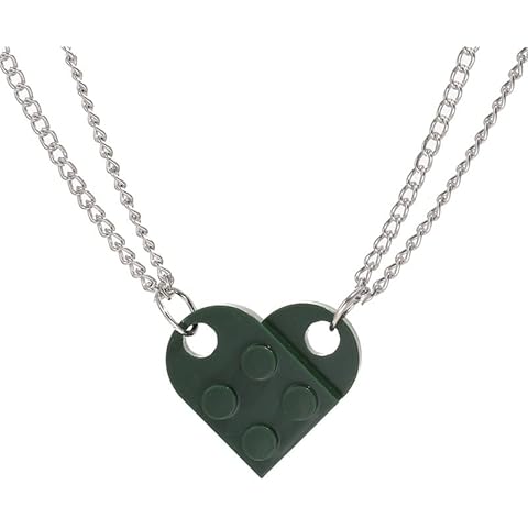 Zhang Shine Puzzle Heart Necklace for Couples Cover