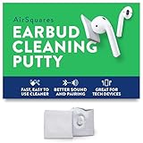AirSquares AirPods Accessory for Easy Ear Wax Removal and Cleaning (12-Pack). Compatible Apple AirPods/Earphones/Earbuds/Ear Hooks/iPhone Cases or Any Device with Nooks and Crannies. Patent Pending