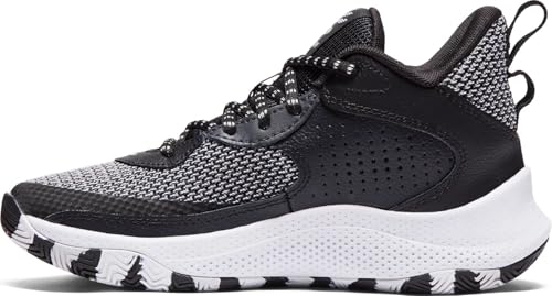 Under Armour - Unisex-Child Gs Curry 3Z 24 Shoes, Color Black (002), Size: 4 M US Big Kid