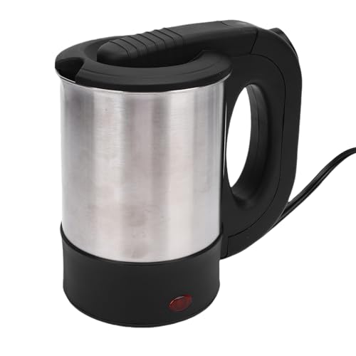 Hervidor eléctrico portátil 500ML acero inoxidable 12V para auto miniatura 1