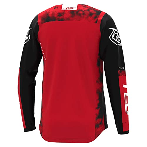 Troy Lee Designs Offroad Motocross Dirt Bike Atv Motorcycle Powersports Racing Jersey Shirt For Youth, Gp (Astro Red/Black, Xl) #TOP1