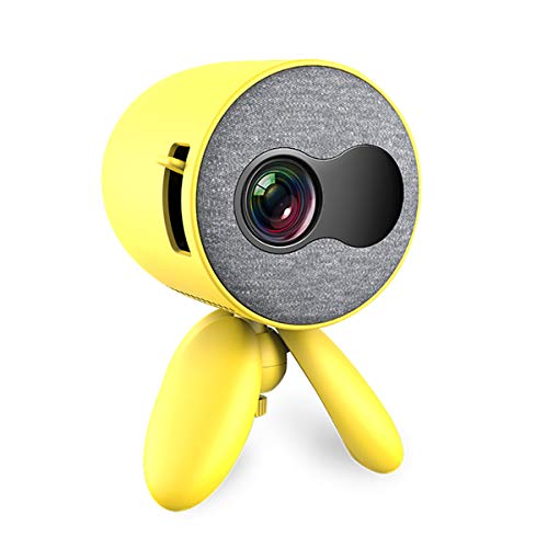 Mini projecteur LED portable 1080P HD avec ports USB HDMI et VGA pour home cinéma