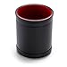 Set of 5 Poker Dice with Professional Bicast Leather Dice Cup, Great for Travel by Brybelly