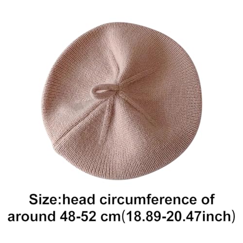 Queenbox Baby Knitted Beret Hat, Lovely Classic French Beanie Cap for 1-3 Year Boy Girl2