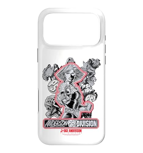 Carcasa para iPhone 17 Pro MAX PSI-Juez Anderson PSI-División Legislador 2000 AD Comic Retro