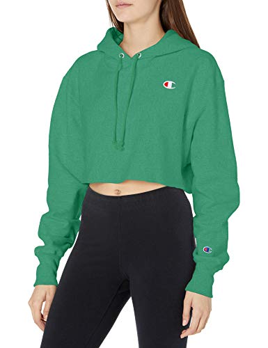 Champion LIFE Women's Crop, Thermal Green, Large