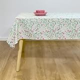 Tissu : 100 % coton NAF NAF Nappe 100% coton CAMPANILLAS (150 x 250 cm)
