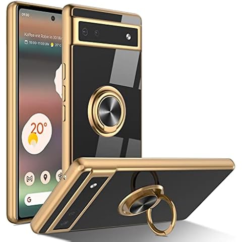 Funda ZTOFERA compatible con Google Pixel 6a con soporte de anillo de rotación de 360 grados Cover