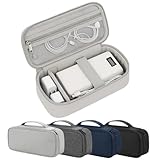Durabilité Renforcée​​ - Rembourrage absorbant les chocs et construction robuste pour une protection optimale de vos gadgets. Extérieur imperméable pour une tranquillité d'esprit totale lors des voyages