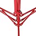 Parts-Diyer 16ft Drywall Panel Hoist with Lockable Wheels Drywall Rolling Lifter with Jack Caster Construction, Red, Red