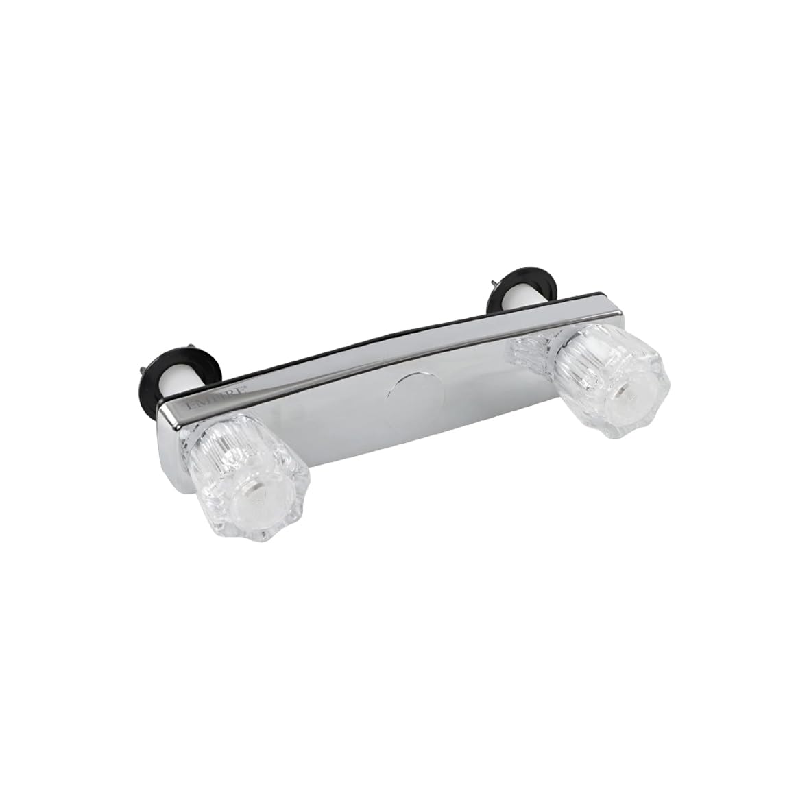 Empire Faucets Duscharmatur-Set Mit Umsteller – Chrom, Für 3-Loch-Installation | Mit Duschkopf & Auslauf