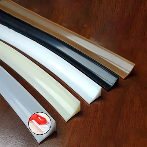 Barriera al vapore acqueo per bagno, doccia, 60, 400 cm, in silicone, strisce di fissaggio autoadesive, per separazione bagnata e asciutta