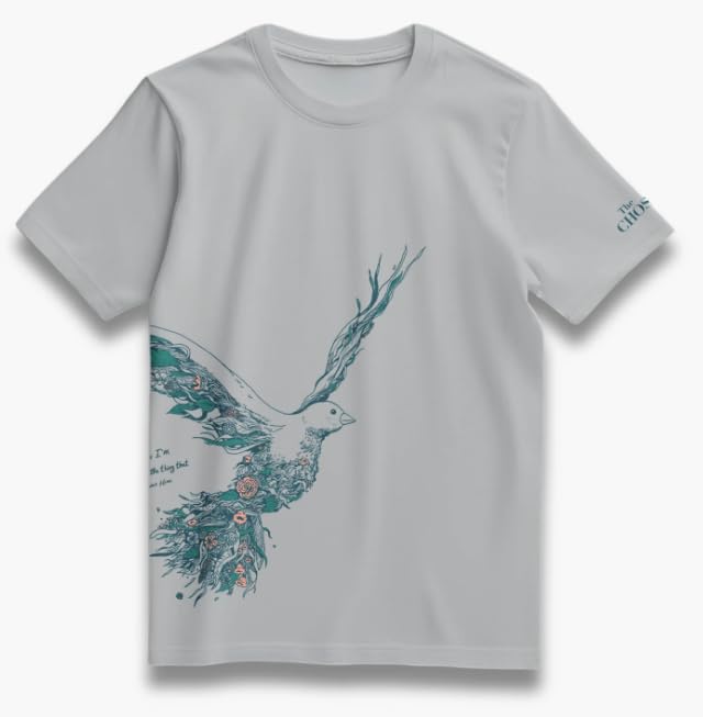 The Chosen: I was One Way 2.0 T-Shirt (US Alpha Large Regular Regular Silver)