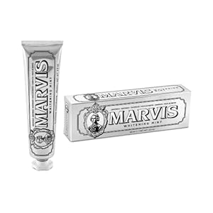 MARVIS® Whitening Mint 85 ml I Tandpasta vor een wittere glimlach I langdurige frisheid I frisse muntsmaak