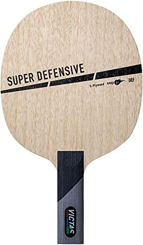 VICTAS 310195 Super Defensive Shakehand Table Tennis Racket, for Defensive, Straight