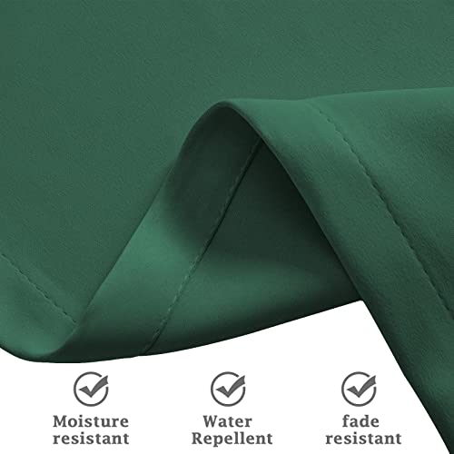 HBLIGHT Waterproof Outdoor Patio Curtains - Custom Sunshade Blackout Thermal Insulated Curtains Rustproof Grommet Top Privacy Garden Curtain for Indoor Porch Gazebo Pergola Canopy- 1 Panel 24 Colors - Image 3