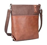 Zwei Jana J12 - Schultertasche 33 cm cognac