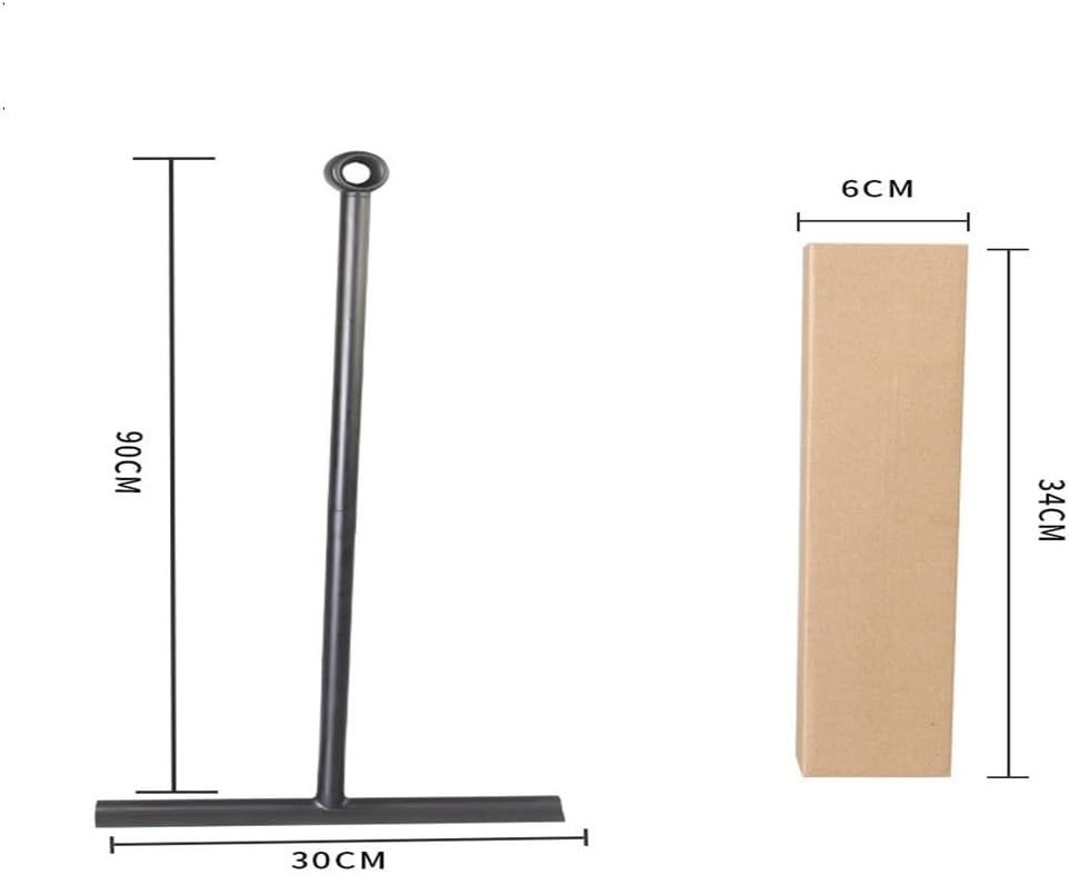 Manual Single Sided Wipe Window Bathroom Floor Cleaning Water Damage Long Wiper Extension