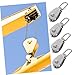MAGICLULU 4pcs Stainless Steel Pulley Block Wire Rope Lifting Pulley Wheel Swivel Hook for Gym Attachments Sailing and Industrial Uses