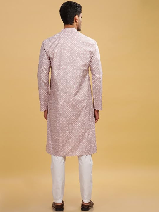 Image of BE ACTIVE Cotton Kurta for Men | Traditional and Classy Design | Indian Kurta | Full Sleeve Kurta