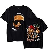 Tory Lanez V2 T Shirt Merch pop Graphics Unisex Trend Casual Short Sleeve Top (X-Large,Black)