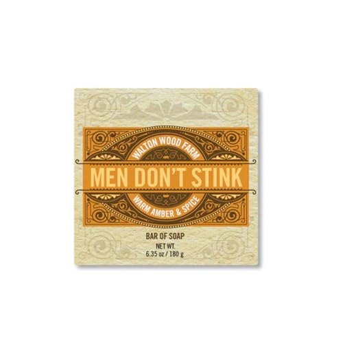 Walton Wood Farm Men Don't Stink Warm Amber & Spice 6.35oz
