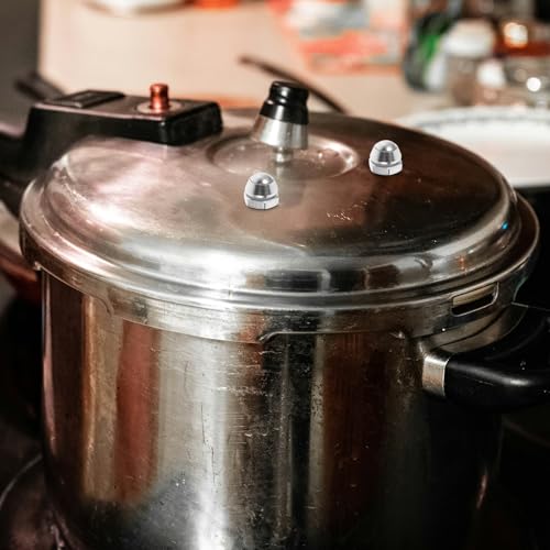 2 piezas de válvula de alivio para olla a presión, repuesto de seguridad para limitación eficiente de presión y fácil limpieza miniatura 7