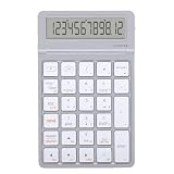 Naroote Teclado Numérico Inalámbrico de 12 Dígitos para Portátil Tablet