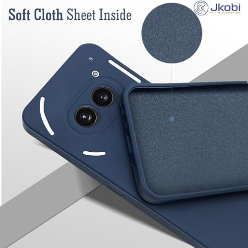 Image of Jkobi Back Case Cover for Nothing Phone 2A 5G (Matte Finish Silicone with Inside Fiber Cloth)