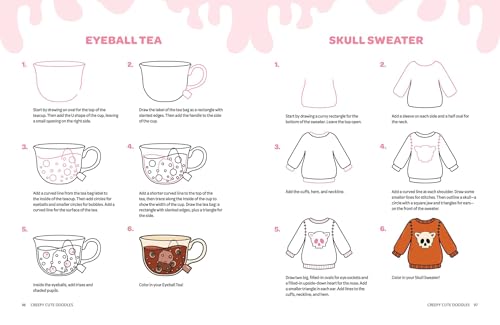 Image of Creepy Cute Doodles: How to Draw 100 Sweet & Spooky Designs (Creepy Cute Gift Series)