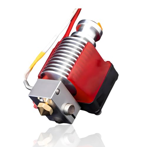 Newwish V6 All Metal Hotend Full Kit,24V 40W Direct & Bowden J-Head Hotend,Upgrade V6 Bi-Metal Heatbreak,Cooling Fan for 3D Printers V6 Hotend,Titan,Dual Driver Extruder.