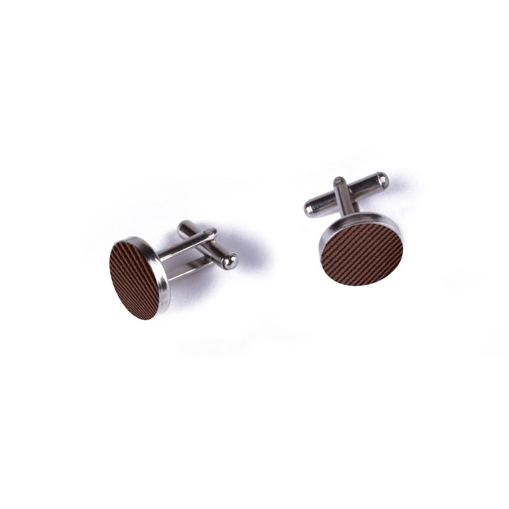 Image of GUSLESON 3.15 inch(8cm) Solid Color Necktie and Pocket Square Cufflinks Sets For Men + Gift Box