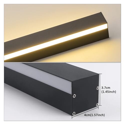 Aplique de pared LED exterior para terraza y jardín con luz blanca cálida acogedora 6