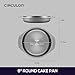Circulon Total Nonstick Baking Pan / Nonstick Cake Pan, Round - 9 Inch, Gray