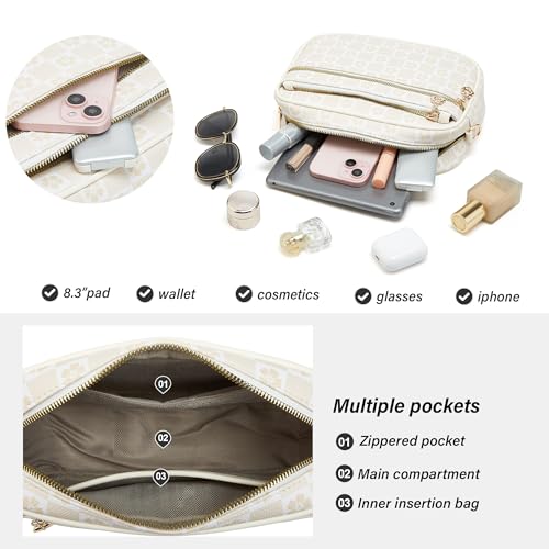 Image of Crossbody Purse for Women Small Crossbody Bags Trendy Vegan Leather with Adjustable Shoulder Straps Gift for Mother Wife Mom