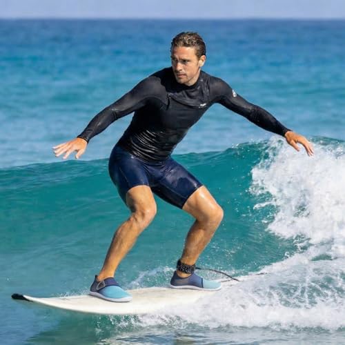 Image of Spesoul Womens and Mens Water Shoes Breathable Quick Dry Soft Barefoot Aqua Socks for Hiking Swim Beach Surf Yoga Sport