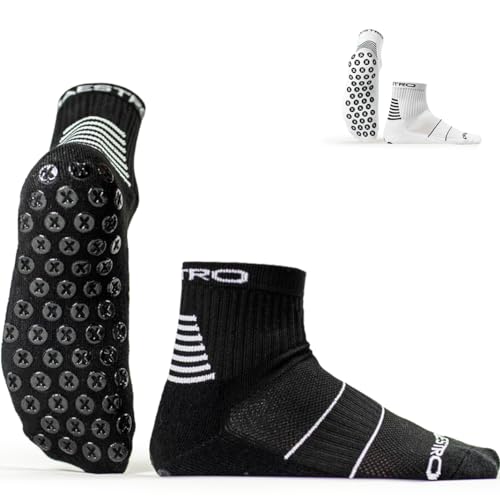 Maestro Ankle Grip Socks – Anti-Slip Ankle Socks for Men and Women – Soccer, Football, Basketball, Hockey Non-Slip Socks