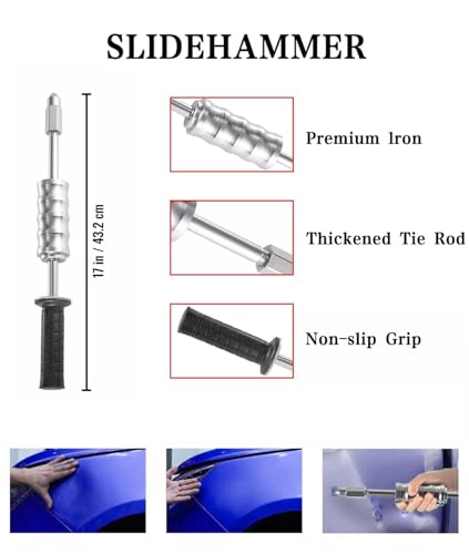Flieeya 800VA Stud Welder & Slide Hammer