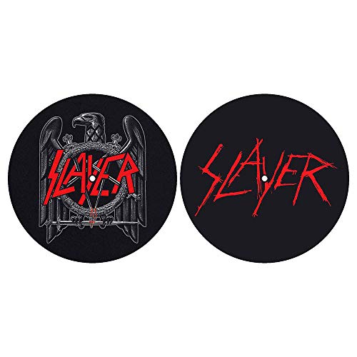 Slipmat Eagle Scratched Logo tapis de feutrine pour platine vinyle